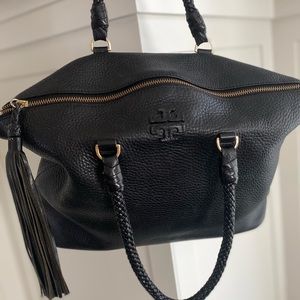 Tory Burch black Taylor Satchell